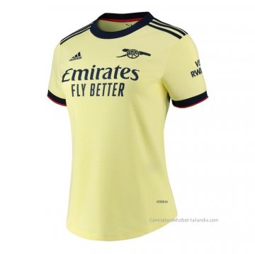 2ª Camiseta Arsenal Mujer 2021-2022 2ª Camiseta Arsenal Mujer 2021-2022