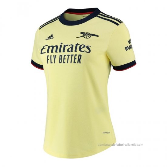 2ª Camiseta Arsenal Mujer 2021-2022 - Haga un click en la imagen para cerrar