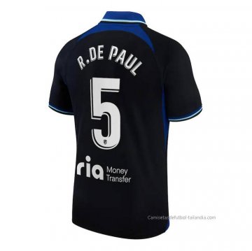 2ª Camiseta Atletico Madrid Jugador R.De Paul 2022-2023 2ª Camiseta Atletico Madrid Jugador R.De Paul 2022-2023