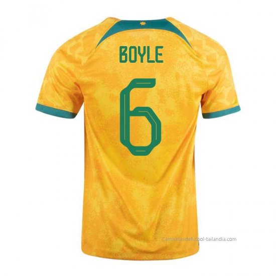 1ª Camiseta Australia Jugador Boyle 2022 - Haga un click en la imagen para cerrar