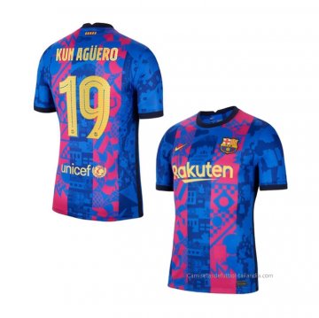 3ª Camiseta Barcelona Jugador Kun Aguero 2021-2022 3ª Camiseta Barcelona Jugador Kun Aguero 2021-2022