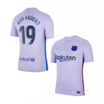 2ª Camiseta Barcelona Jugador Kun Aguero 2021-2022 2ª Camiseta Barcelona Jugador Kun Aguero 2021-2022