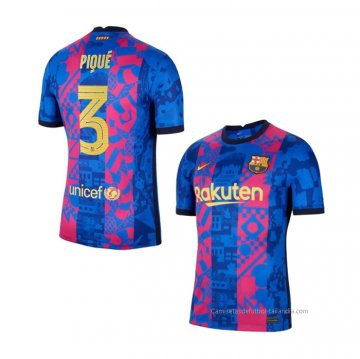 3ª Camiseta Barcelona Jugador Pique 2021-2022 3ª Camiseta Barcelona Jugador Pique 2021-2022