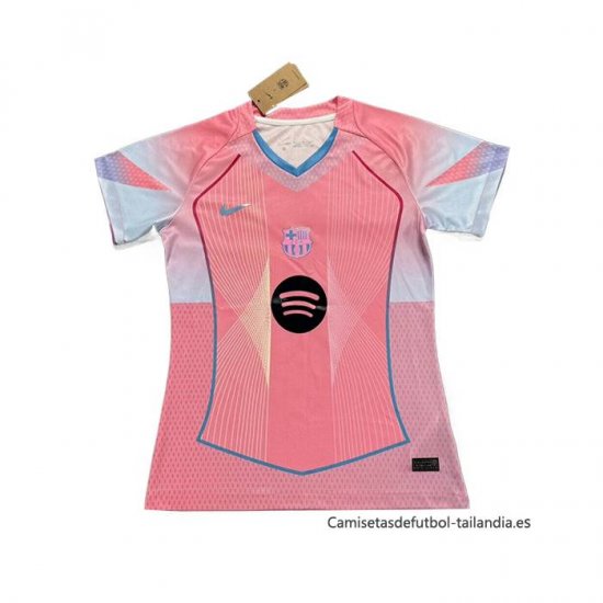 Camiseta Barcelona Special Mujer 2025-2026 Rosa - Haga un click en la imagen para cerrar