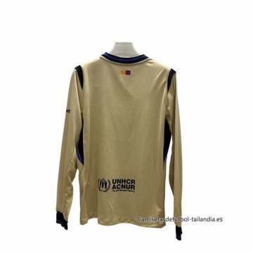 2ª Camiseta Barcelona Manga Larga 2025-2026