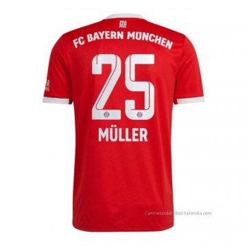 1ª Camiseta Bayern Munich Jugador Muller 2022-2023