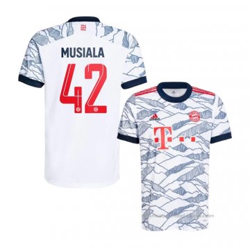 3ª Camiseta Bayern Munich Jugador Musiala 2021-2022 3ª Camiseta Bayern Munich Jugador Musiala 2021-2022