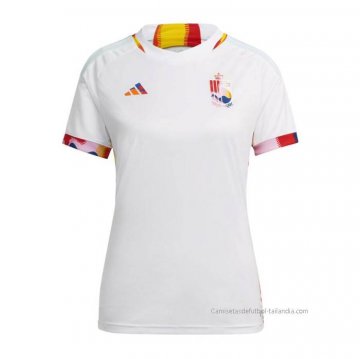 2ª Camiseta Belgica Mujer 2022