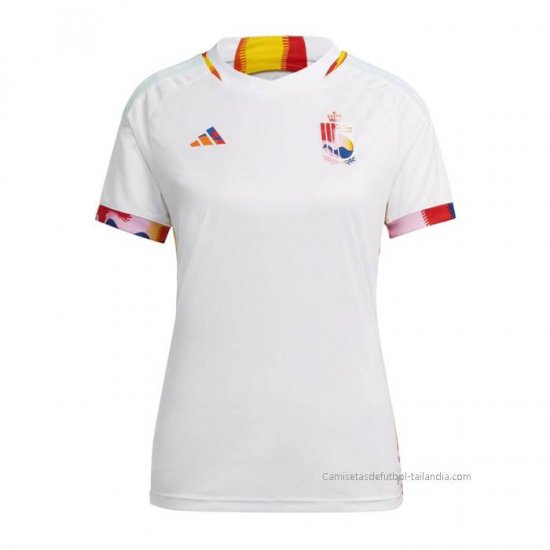 2ª Camiseta Belgica Mujer 2022 - Haga un click en la imagen para cerrar