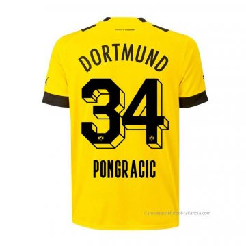 1ª Camiseta Borussia Dortmund Jugador Pongracic 2022-2023 1ª Camiseta Borussia Dortmund Jugador Pongracic 2022-2023
