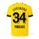 1ª Camiseta Borussia Dortmund Jugador Pongracic 2022-2023
