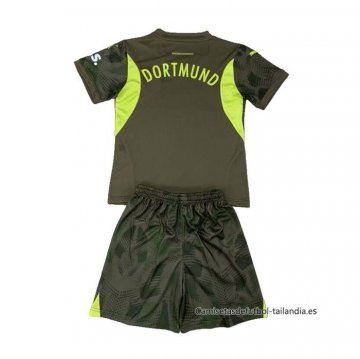 1ª Camiseta Borussia Dortmund Portero Nino 2024-2025
