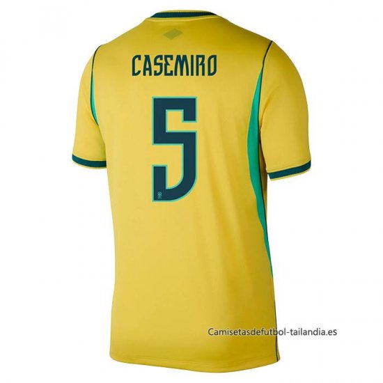1ª Camiseta Brasil Jugador Casemiro 2026 - Haga un click en la imagen para cerrar