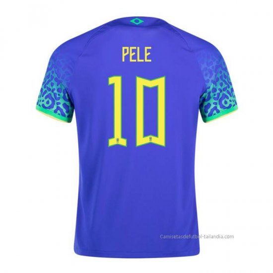 2ª Camiseta Brasil Jugador Pele 2022 - Haga un click en la imagen para cerrar