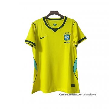 1ª Camiseta Brasil Mujer 2026