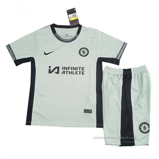 3ª Camiseta Chelsea Nino 2023-2024 - Haga un click en la imagen para cerrar