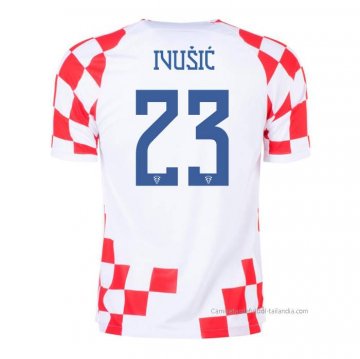 1ª Camiseta Croacia Jugador Ivusic 2022 1ª Camiseta Croacia Jugador Ivusic 2022