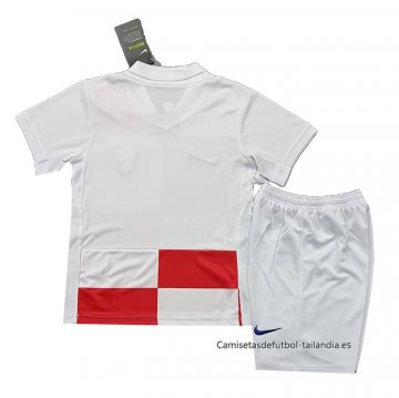 1ª Camiseta Croacia Nino 2024