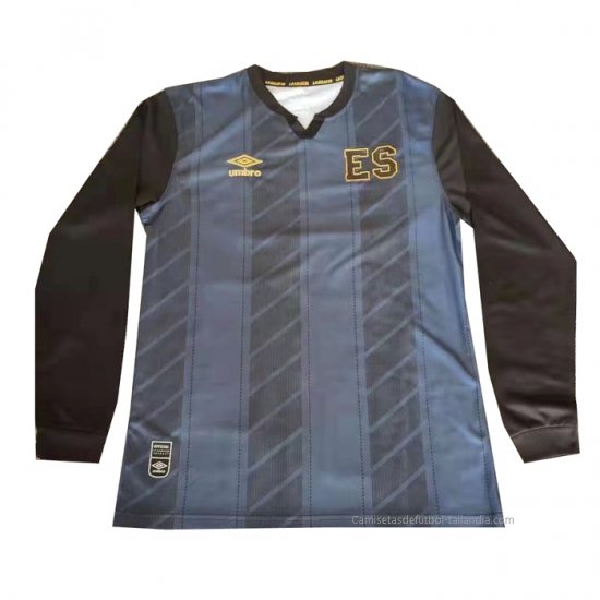 3ª Camiseta El Salvador Manga Larga 2021 - Haga un click en la imagen para cerrar
