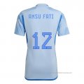 2ª Camiseta Espana Jugador Ansu Fati 2022