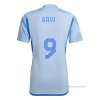 2ª Camiseta Espana Jugador Gavi 2022