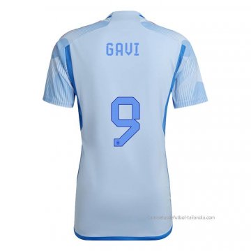 2ª Camiseta Espana Jugador Gavi 2022 2ª Camiseta Espana Jugador Gavi 2022
