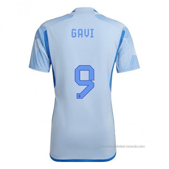 2ª Camiseta Espana Jugador Gavi 2022 - Haga un click en la imagen para cerrar