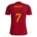 1ª Camiseta Espana Jugador Morata 2022