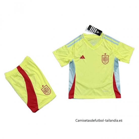 2ª Camiseta Espana Nino 2024 - Haga un click en la imagen para cerrar