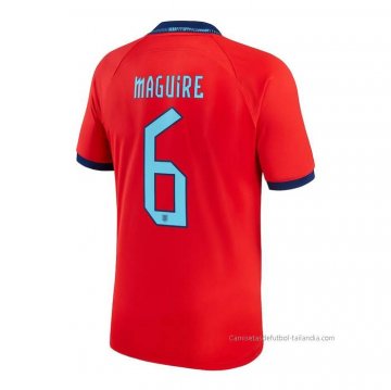 2ª Camiseta Inglaterra Jugador Maguire 2022 2ª Camiseta Inglaterra Jugador Maguire 2022