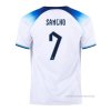 1ª Camiseta Inglaterra Jugador Sancho 2022