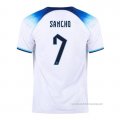 1ª Camiseta Inglaterra Jugador Sancho 2022