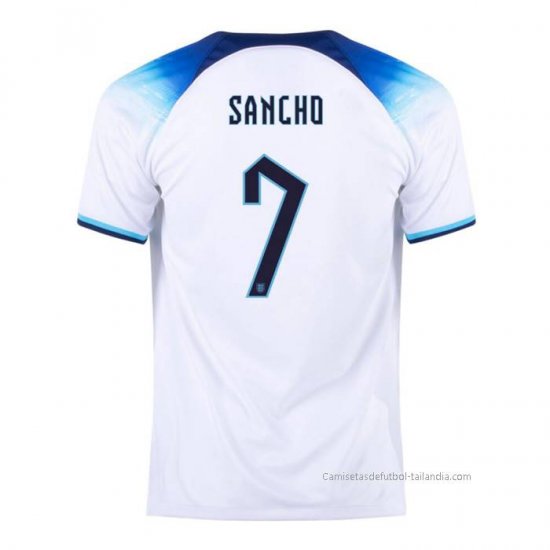 1ª Camiseta Inglaterra Jugador Sancho 2022 - Haga un click en la imagen para cerrar
