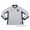 1ª Camiseta Inglaterra Manga Larga 2024 1ª Camiseta Inglaterra Manga Larga 2024