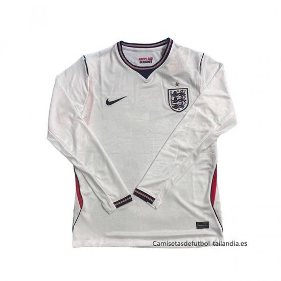 1ª Camiseta Inglaterra Manga Larga 2026 - Haga un click en la imagen para cerrar