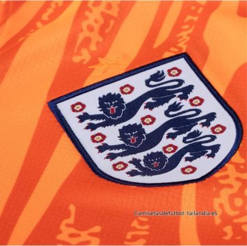 Camiseta Inglaterra Portero 2024 Naranja