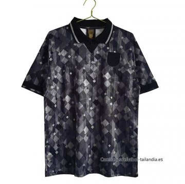 Camiseta Inglaterra Retro 1990 Negro