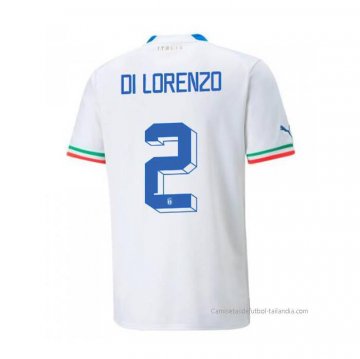2ª Camiseta Italia Jugador Di Lorenzo 2022 2ª Camiseta Italia Jugador Di Lorenzo 2022