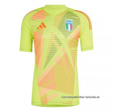 Camiseta Italia Portero 2024-2025 Verde Camiseta Italia Portero 2024-2025 Verde