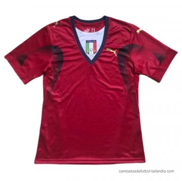 Camiseta Italia Portero Retro 2005-2006 Rojo Camiseta Italia Portero Retro 2005-2006 Rojo