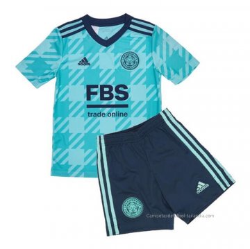 2ª Camiseta Leicester City Nino 2021-2022 2ª Camiseta Leicester City Nino 2021-2022