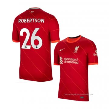 1ª Camiseta Liverpool Jugador Robertson 2021-2022 1ª Camiseta Liverpool Jugador Robertson 2021-2022