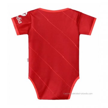 1ª Camiseta Liverpool Bebe 2021-2022