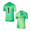 Camiseta Liverpool Portero Jugador A.Becker 2021-2022 Verde