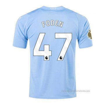 1ª Camiseta Manchester City Jugador Foden 2023-2024 1ª Camiseta Manchester City Jugador Foden 2023-2024