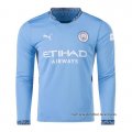1ª Camiseta Manchester City Manga Larga 2024-2025 (2XL-4XL)