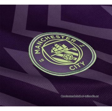 Camiseta Manchester City Portero 2023-2024 Purpura