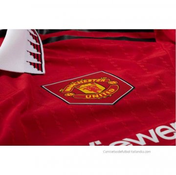 1ª Camiseta Manchester United Authentic 2022-2023