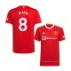 1ª Camiseta Manchester United Jugador Mata 2021-2022