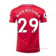 1ª Camiseta Manchester United Jugador Wan-Bissaka 2022-2023
